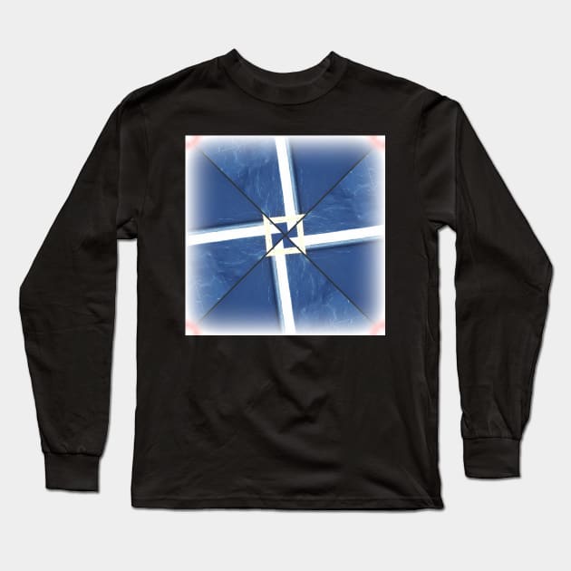 Soothing Geometry Long Sleeve T-Shirt by AlexaZari